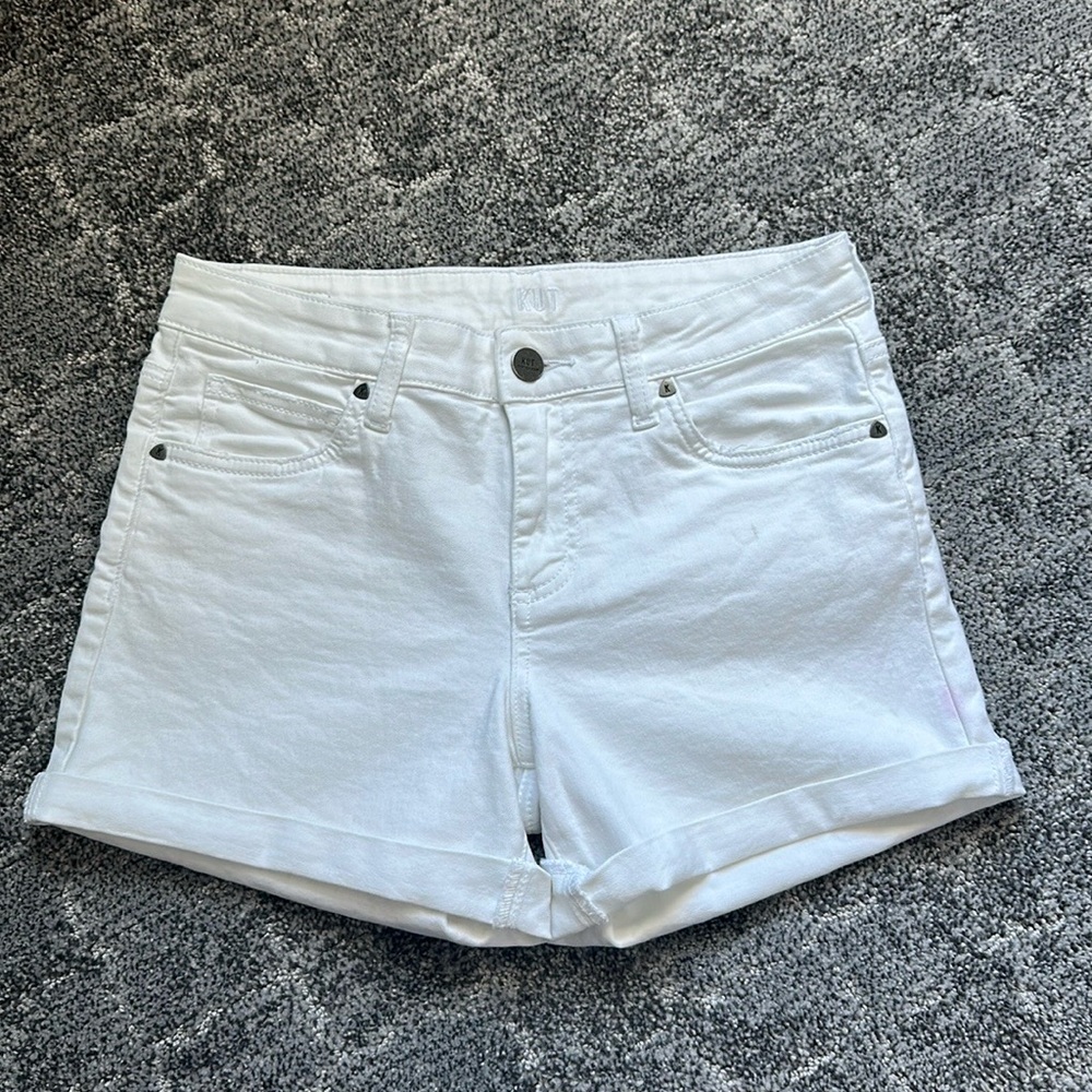 KUT FROM THE KLOTH Tarun Roll Cuff Short Size 4